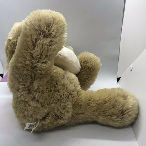 Dan Dee Collector's Choice Bear XOXO Heart Stuffed Beige Plush Valentines Day - Picture 6 of 8